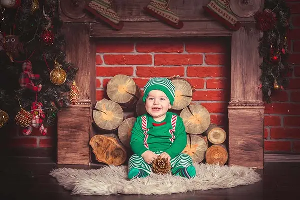 Why did the elf push his bed into the fireplace?