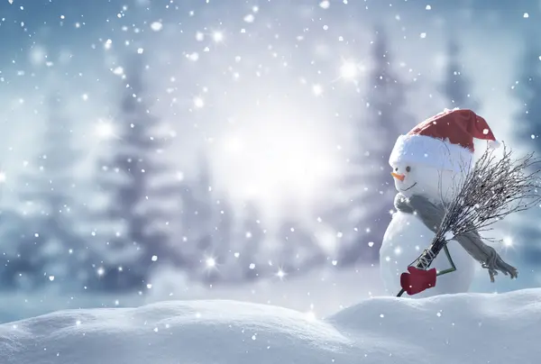 What do you call an old snowman?