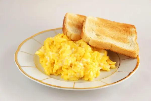 What did the eggs say to the toast after a long day?